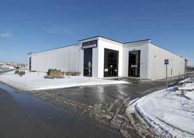 commercial steel building project example