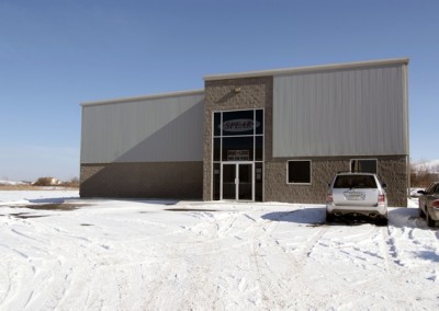 commercial steel building store front