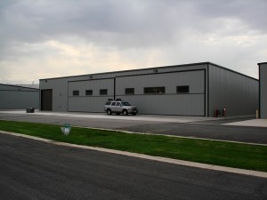 aircraft steel building