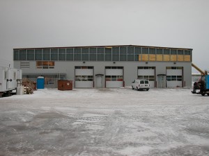 Steel Building for Service Company - Delivery Area