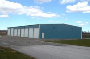 Commercial Warehouse with High Bay Doors